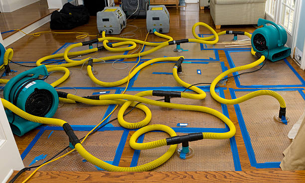 Professional Crawl Space Water Removal technician working in Murray City, OH